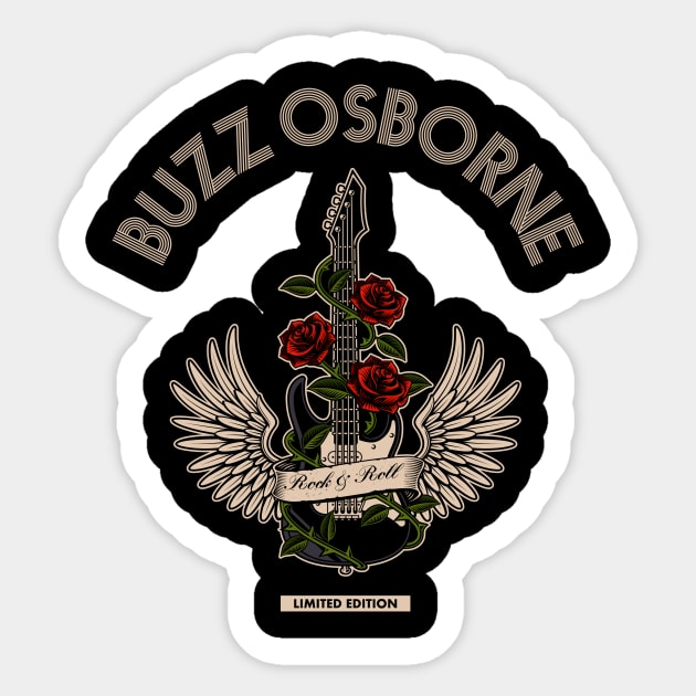 Buzz Osborne Sticker by Deniso_PP